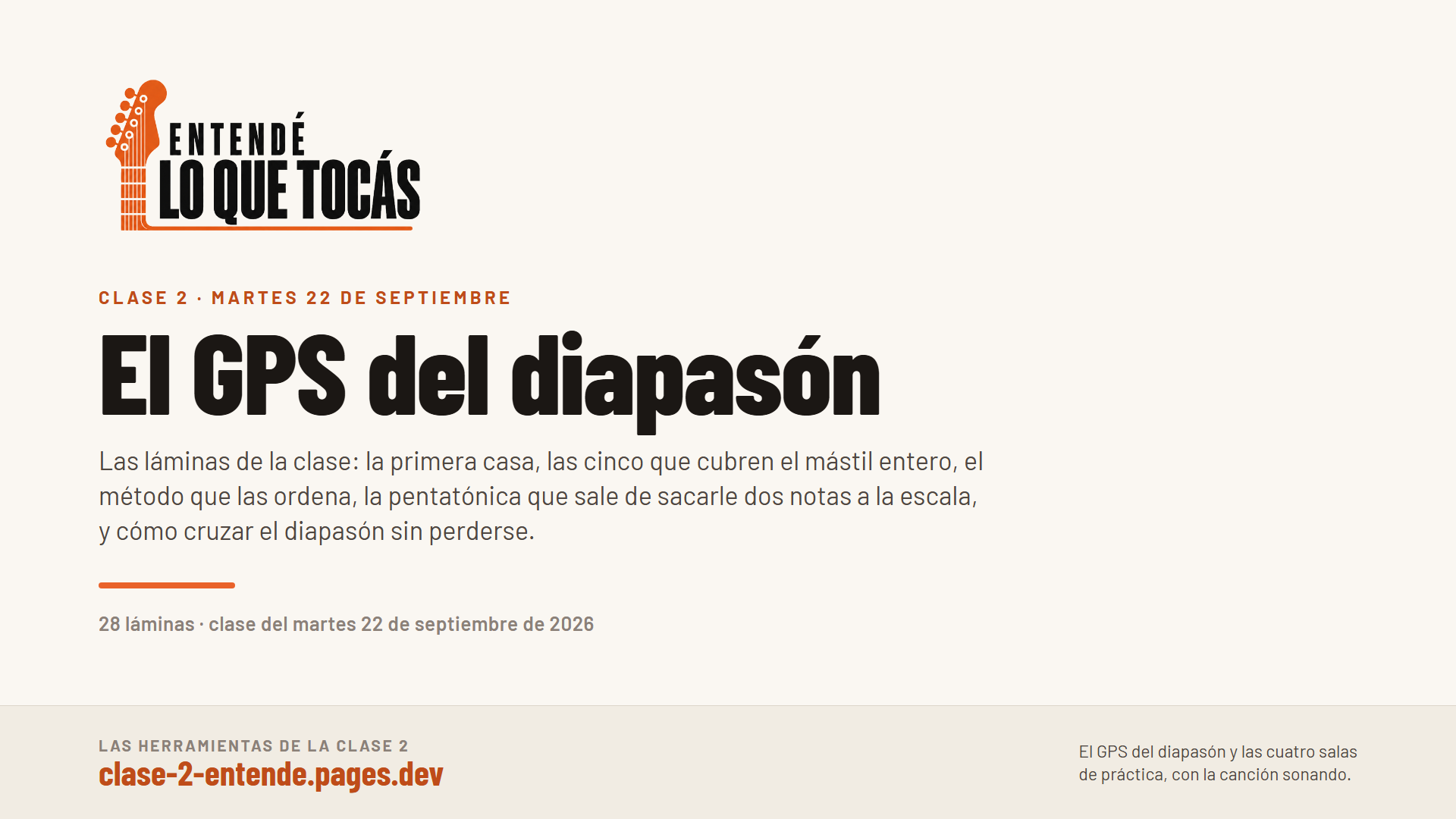 Tapa de las diapositivas de la clase 2